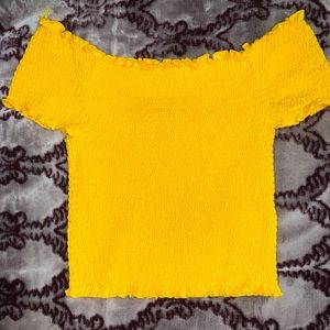 Off The Shoulder Crop Top